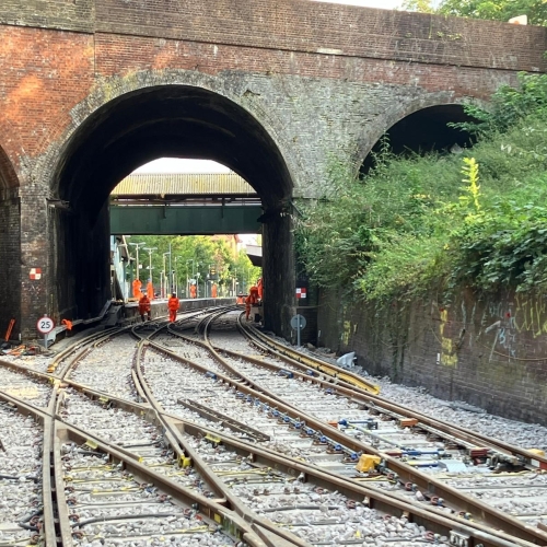track lines in London