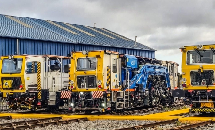Three Beaver Tampers at a plant depot