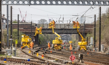 MEWPs working on overhead lines