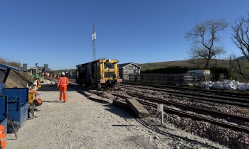 image of beaver tamper on horton quarry