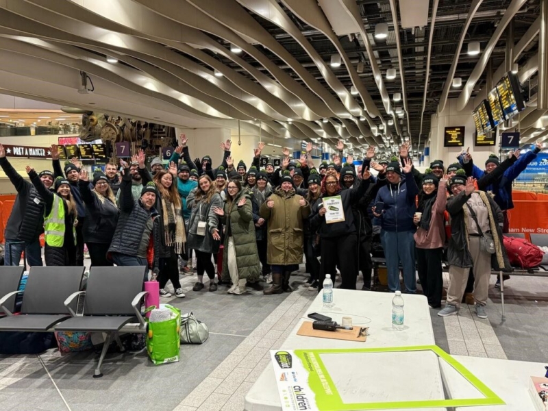 group of people posing for a picture