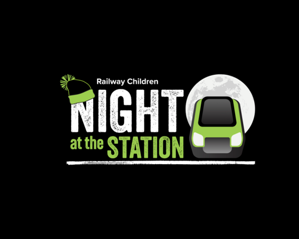 Logo for the Night at the Station event